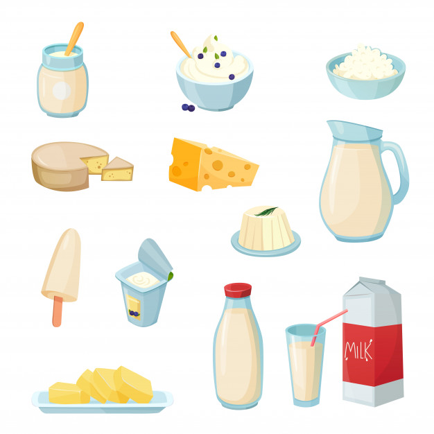 Dairy products -Rich in calcium